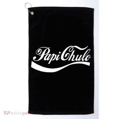 Papi Chulo Mexican Dad Father's Dad Chingon Fathers Day Golf Towel