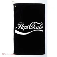 Papi Chulo Mexican Dad Father's Dad Chingon Fathers Day Golf Towel thumb 0