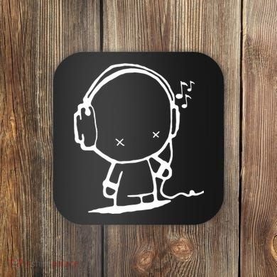 Pop Culture Meme Music Coaster