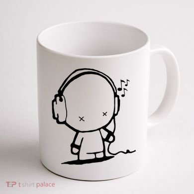 Pop Culture Meme Music Coffee Mug back