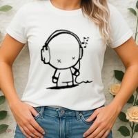 Pop Culture Meme Music Women's T-Shirt thumb 2