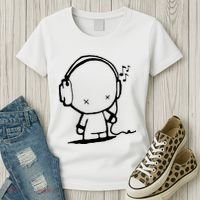 Pop Culture Meme Music Women's T-Shirt thumb 3