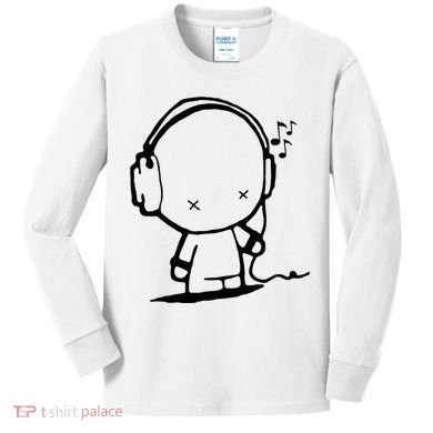 Pop Culture Meme Music Kids Long Sleeve Shirt