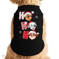 Pawpatrol Chase Marshall Rubble Christmas Santa Hats Doggie Tank thumb 0