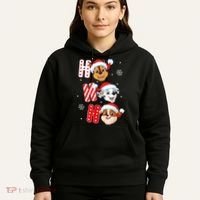 Pawpatrol Chase Marshall Rubble Christmas Santa Hats Hoodie thumb 5