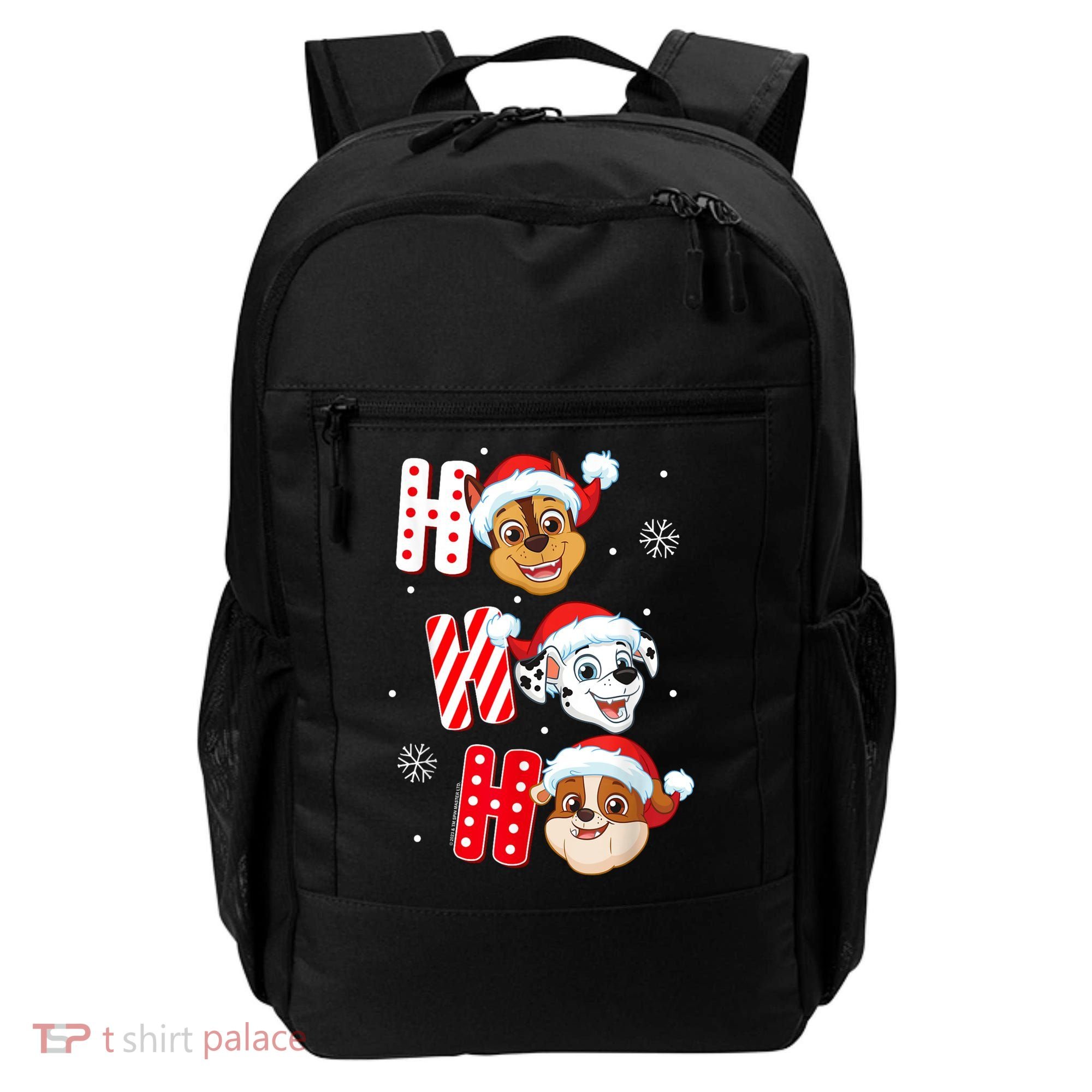 Pawpatrol Chase Marshall Rubble Christmas Santa Hats Backpack