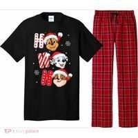 Pawpatrol Chase Marshall Rubble Christmas Santa Hats Pajama Set thumb 0