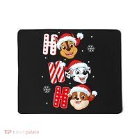 Pawpatrol Chase Marshall Rubble Christmas Santa Hats Mousepad thumb 0