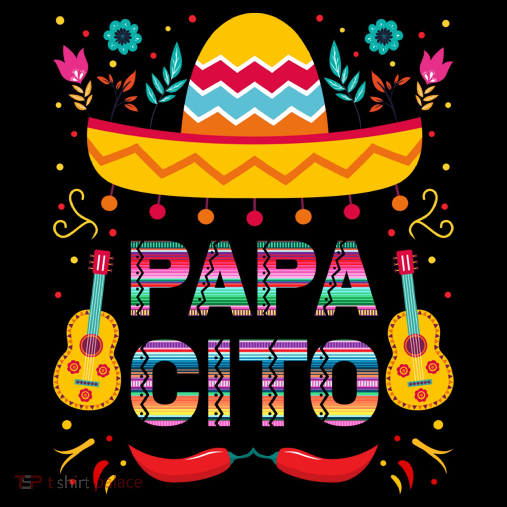 Papa Cito Mexican Costume For Dad Papa Father Cute Gift Coffee Mug