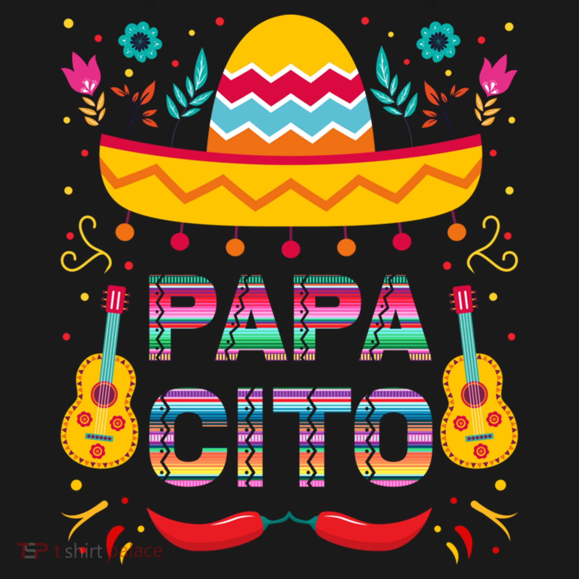 Papa Cito Mexican Costume For Dad Papa Father Cute Gift Ornament