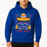 Papa Cito Mexican Costume For Dad Papa Father Cute Gift Hoodie thumb 2