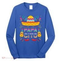 Papa Cito Mexican Costume For Dad Papa Father Cute Gift Long Sleeve Shirt thumb 0