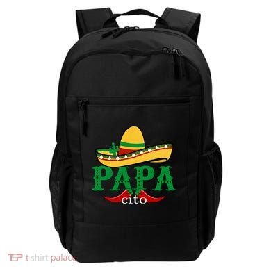 Papa Cito Mexican Sombrero Cinco De Mayo Gift Backpack