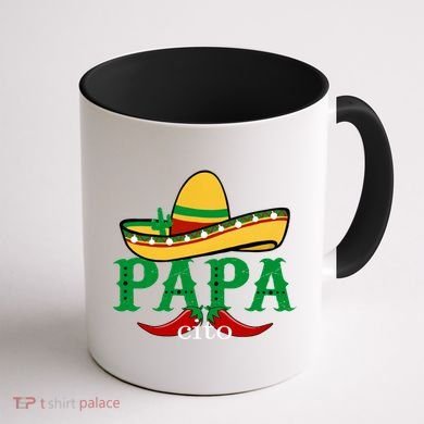 Papa Cito Mexican Sombrero Cinco De Mayo Gift Coffee Mug back