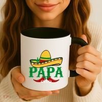 Papa Cito Mexican Sombrero Cinco De Mayo Gift Coffee Mug thumb 3