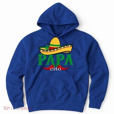 Papa Cito Mexican Sombrero Cinco De Mayo Gift Hoodie