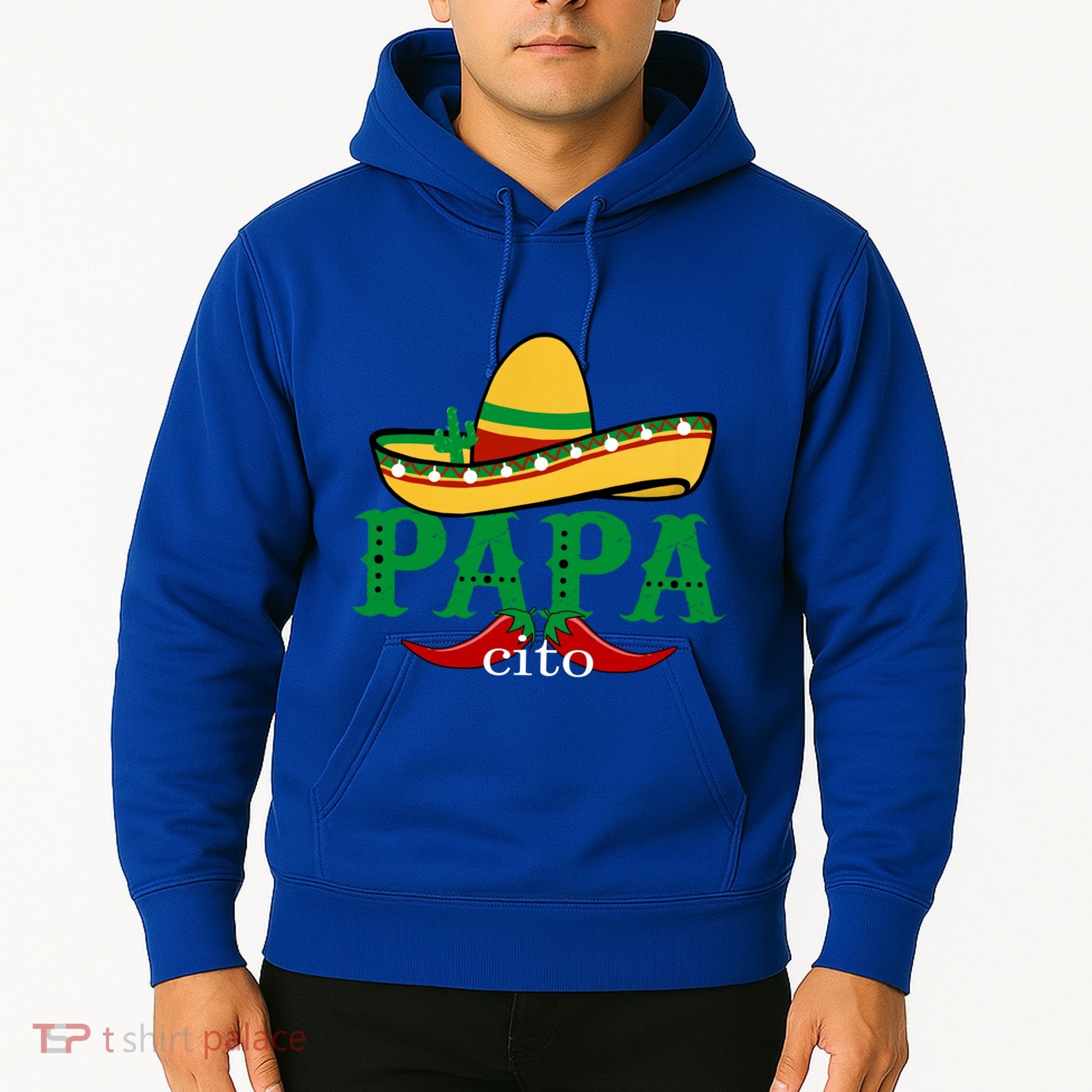 Papa Cito Mexican Sombrero Cinco De Mayo Gift Hoodie
