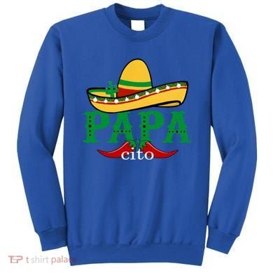 Papa Cito Mexican Sombrero Cinco De Mayo Gift Sweatshirt