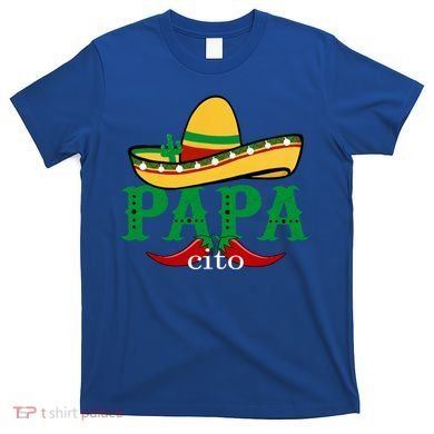 Papa Cito Mexican Sombrero Cinco De Mayo Gift T-Shirt