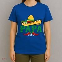 Papa Cito Mexican Sombrero Cinco De Mayo Gift T-Shirt thumb 4