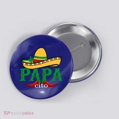 Papa Cito Mexican Sombrero Cinco De Mayo Gift Button
