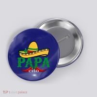 Papa Cito Mexican Sombrero Cinco De Mayo Gift Button thumb 0