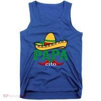 Papa Cito Mexican Sombrero Cinco De Mayo Gift Tank Top thumb 0
