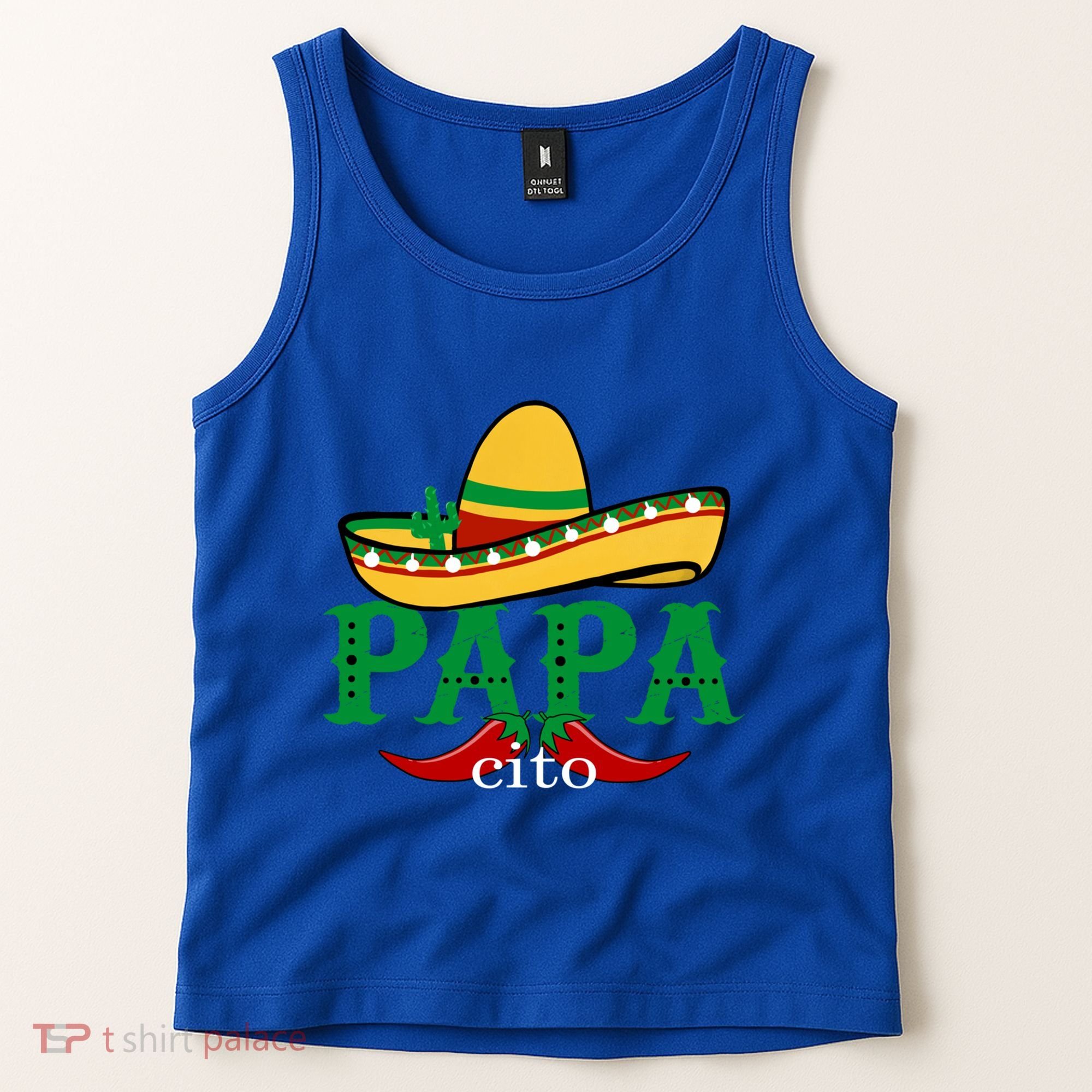 Papa Cito Mexican Sombrero Cinco De Mayo Gift Tank Top