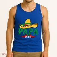 Papa Cito Mexican Sombrero Cinco De Mayo Gift Tank Top thumb 3
