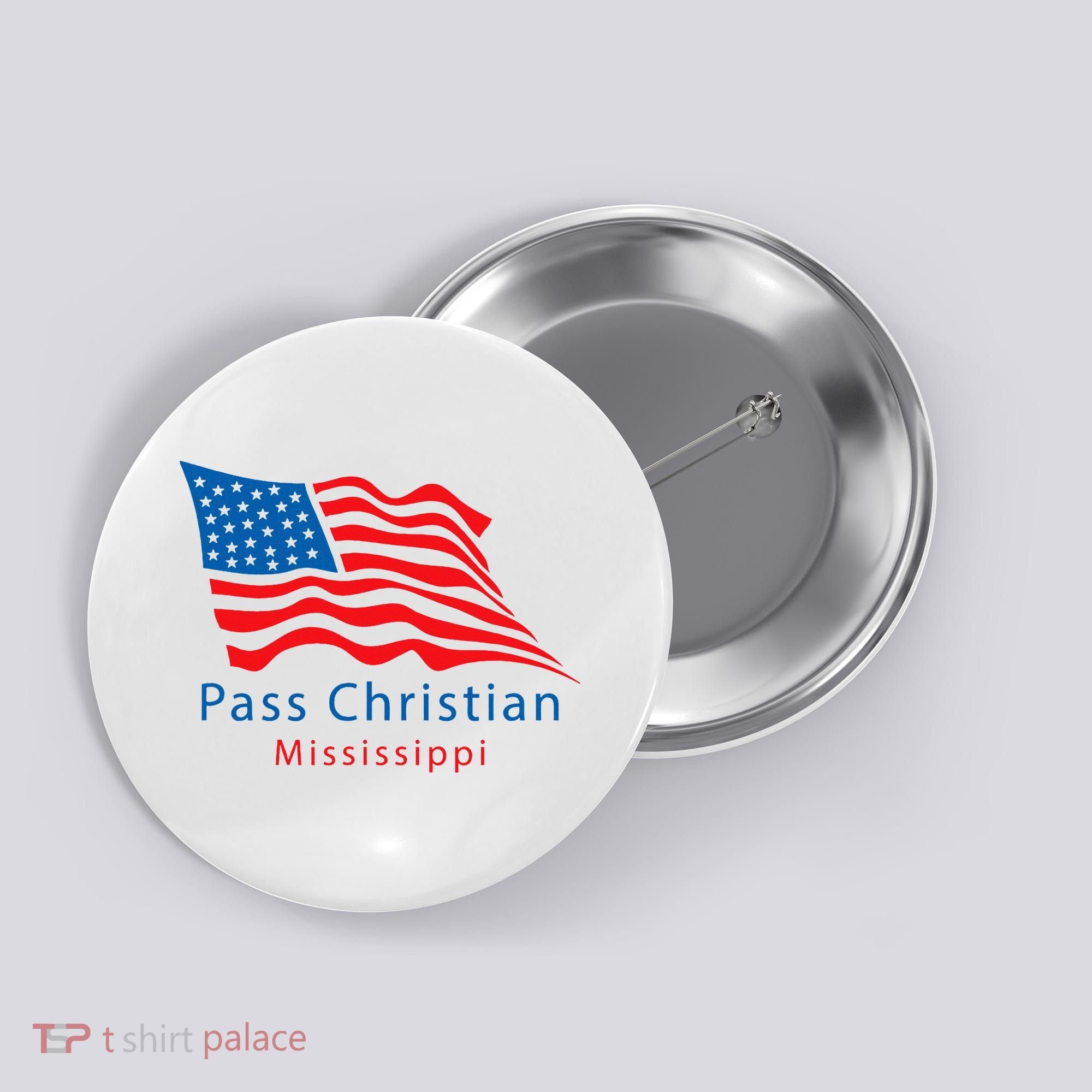 Pass Christian Mississippi Button