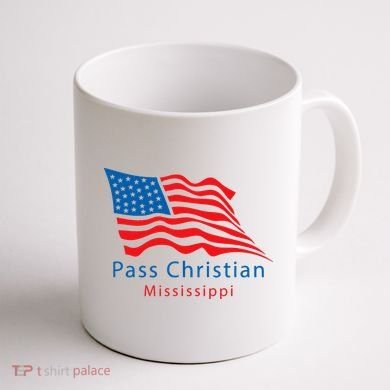 Pass Christian Mississippi Coffee Mug back