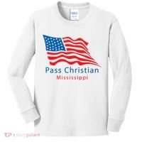 Pass Christian Mississippi Kids Long Sleeve Shirt thumb 0