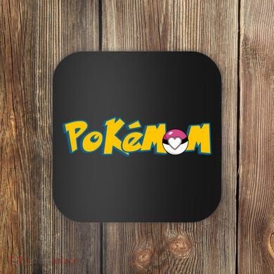 Pokemom Cute Mom Gift Coaster
