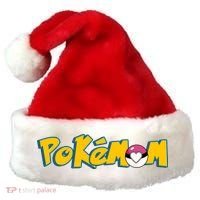 Pokemom Cute Mom Gift Santa Hat thumb 0