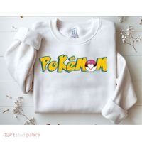 Pokemom Cute Mom Gift Sweatshirt thumb 2