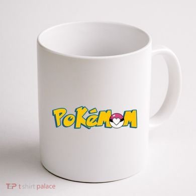 Pokemom Cute Mom Gift Coffee Mug back