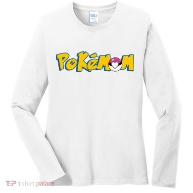 Pokemom Cute Mom Gift Women's Long Sleeve Shirt