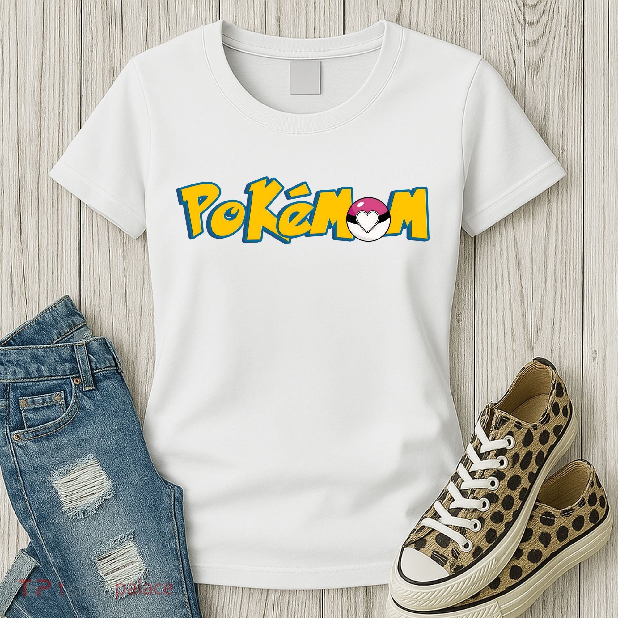Pokemom Cute Mom Gift Women's T-Shirt