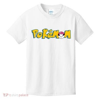 Pokemom Cute Mom Gift Kids T-Shirt