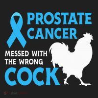 Prostate Cancer Messed With The Wrong Cock Cancer Awareness Beanie thumb 2