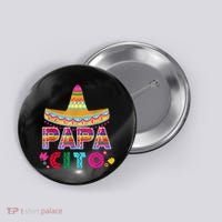Papa Cito Mexican Cinco De Mayo Button thumb 0