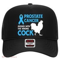 Prostate Cancer Messed With The Wrong Cock Cancer Awareness Hat thumb 0