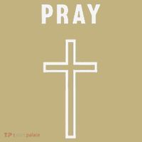 Pray Cross Minimalist Religious Polo thumb 2