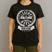 Personalized Custom Name This Legends Is Born In March T-Shirt thumb 4