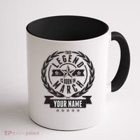 Personalized Custom Name This Legends Is Born In March Coffee Mug thumb 1