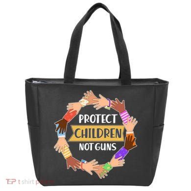 Protect Children Not Guns Tote Bag
