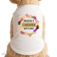 Protect Children Not Guns Doggie Tank thumb 0