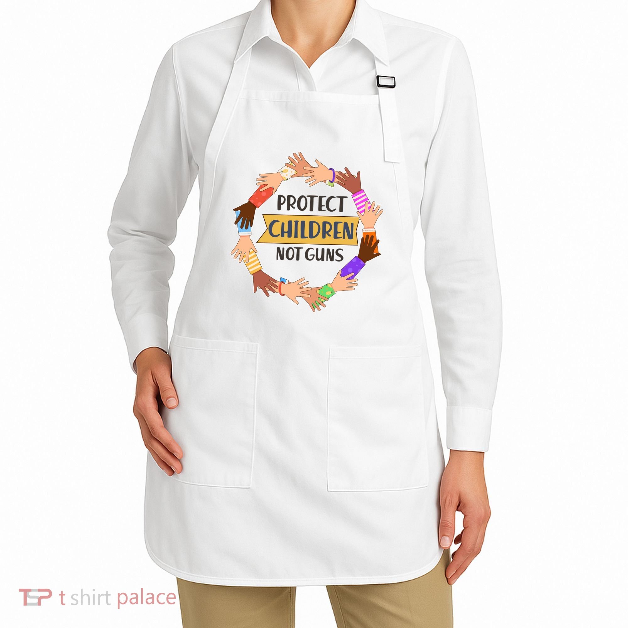Protect Children Not Guns Apron
