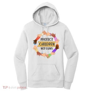 Protect Children Not Guns Women's Hoodie