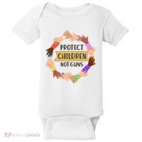Protect Children Not Guns Baby Bodysuit thumb 0